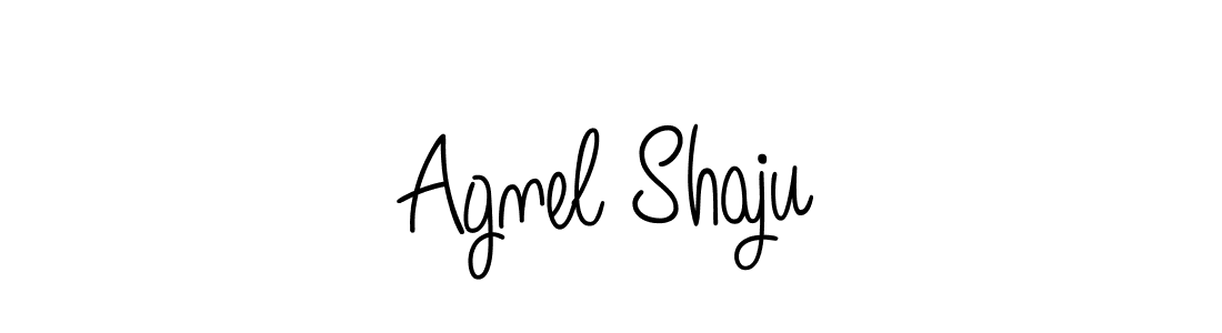 Also we have Agnel Shaju name is the best signature style. Create professional handwritten signature collection using Angelique-Rose-font-FFP autograph style. Agnel Shaju signature style 5 images and pictures png