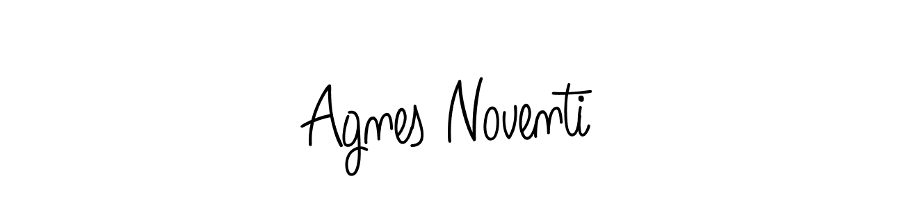 Once you've used our free online signature maker to create your best signature Angelique-Rose-font-FFP style, it's time to enjoy all of the benefits that Agnes Noventi name signing documents. Agnes Noventi signature style 5 images and pictures png