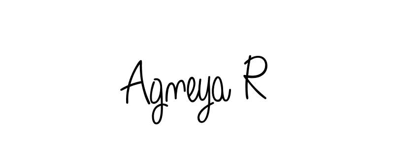 Best and Professional Signature Style for Agneya R. Angelique-Rose-font-FFP Best Signature Style Collection. Agneya R signature style 5 images and pictures png