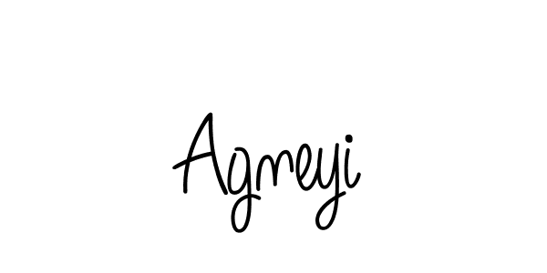 The best way (Angelique-Rose-font-FFP) to make a short signature is to pick only two or three words in your name. The name Agneyi include a total of six letters. For converting this name. Agneyi signature style 5 images and pictures png