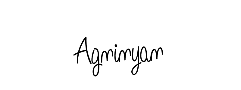 Make a short Agninyan signature style. Manage your documents anywhere anytime using Angelique-Rose-font-FFP. Create and add eSignatures, submit forms, share and send files easily. Agninyan signature style 5 images and pictures png