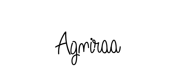How to make Agniraa signature? Angelique-Rose-font-FFP is a professional autograph style. Create handwritten signature for Agniraa name. Agniraa signature style 5 images and pictures png