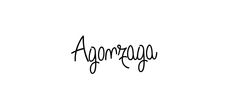 Create a beautiful signature design for name Agonzaga. With this signature (Angelique-Rose-font-FFP) fonts, you can make a handwritten signature for free. Agonzaga signature style 5 images and pictures png