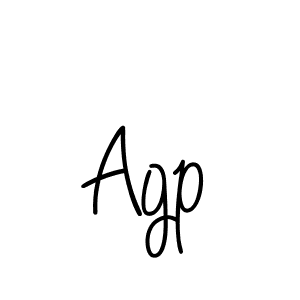 Make a beautiful signature design for name Agp. With this signature (Angelique-Rose-font-FFP) style, you can create a handwritten signature for free. Agp signature style 5 images and pictures png