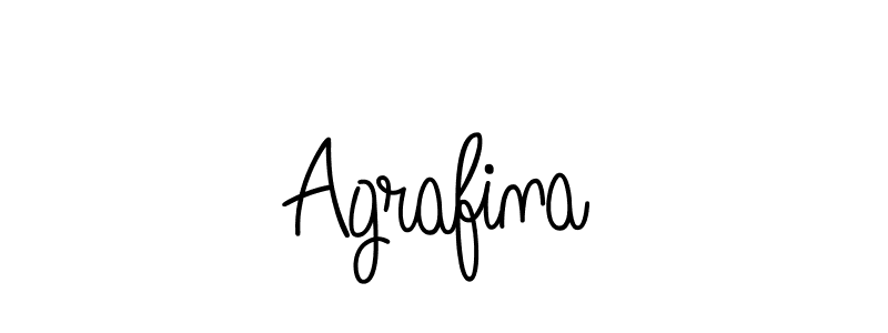 Create a beautiful signature design for name Agrafina. With this signature (Angelique-Rose-font-FFP) fonts, you can make a handwritten signature for free. Agrafina signature style 5 images and pictures png