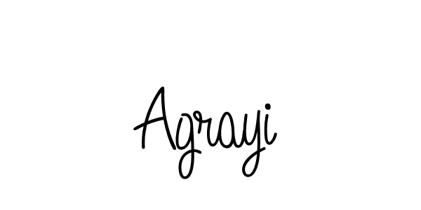 Also You can easily find your signature by using the search form. We will create Agrayi name handwritten signature images for you free of cost using Angelique-Rose-font-FFP sign style. Agrayi signature style 5 images and pictures png