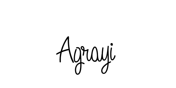 Also You can easily find your signature by using the search form. We will create Agrayi name handwritten signature images for you free of cost using Angelique-Rose-font-FFP sign style. Agrayi signature style 5 images and pictures png