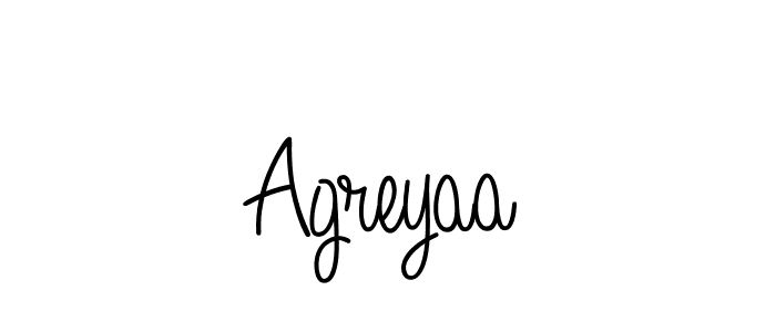 Make a short Agreyaa signature style. Manage your documents anywhere anytime using Angelique-Rose-font-FFP. Create and add eSignatures, submit forms, share and send files easily. Agreyaa signature style 5 images and pictures png