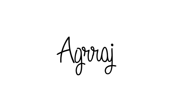 The best way (Angelique-Rose-font-FFP) to make a short signature is to pick only two or three words in your name. The name Agrraj include a total of six letters. For converting this name. Agrraj signature style 5 images and pictures png