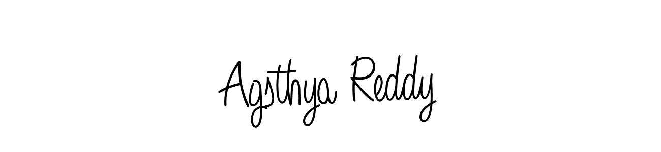 It looks lik you need a new signature style for name Agsthya Reddy. Design unique handwritten (Angelique-Rose-font-FFP) signature with our free signature maker in just a few clicks. Agsthya Reddy signature style 5 images and pictures png