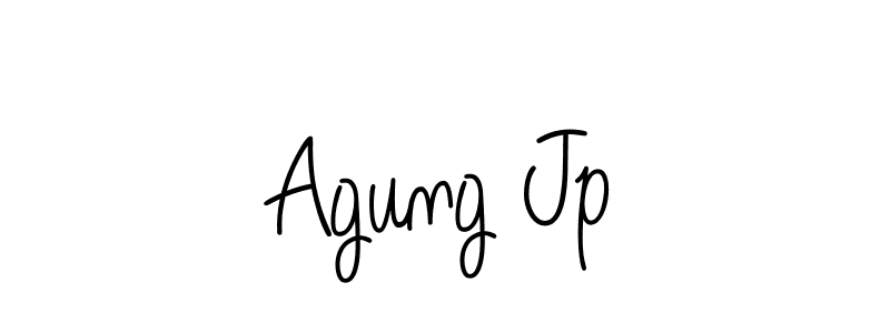 Also we have Agung Jp name is the best signature style. Create professional handwritten signature collection using Angelique-Rose-font-FFP autograph style. Agung Jp signature style 5 images and pictures png