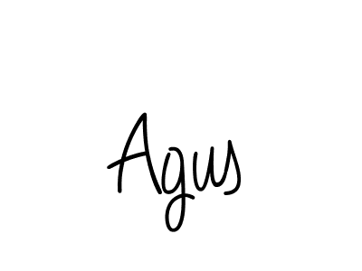 Create a beautiful signature design for name Agus. With this signature (Angelique-Rose-font-FFP) fonts, you can make a handwritten signature for free. Agus signature style 5 images and pictures png