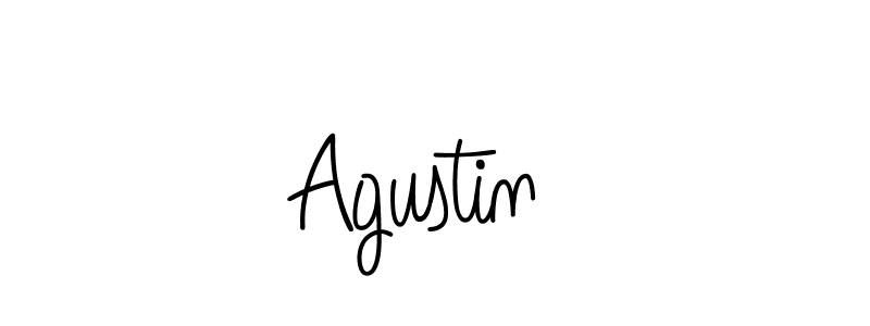 Angelique-Rose-font-FFP is a professional signature style that is perfect for those who want to add a touch of class to their signature. It is also a great choice for those who want to make their signature more unique. Get Agustin  name to fancy signature for free. Agustin  signature style 5 images and pictures png