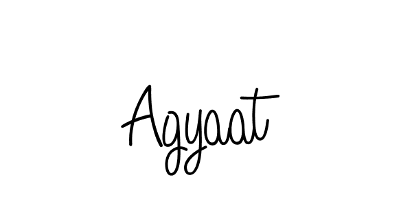 You can use this online signature creator to create a handwritten signature for the name Agyaat. This is the best online autograph maker. Agyaat signature style 5 images and pictures png