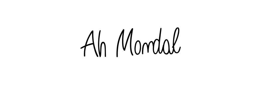 Once you've used our free online signature maker to create your best signature Angelique-Rose-font-FFP style, it's time to enjoy all of the benefits that Ah Mondal name signing documents. Ah Mondal signature style 5 images and pictures png