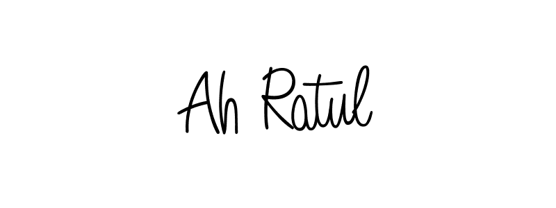 You can use this online signature creator to create a handwritten signature for the name Ah Ratul. This is the best online autograph maker. Ah Ratul signature style 5 images and pictures png