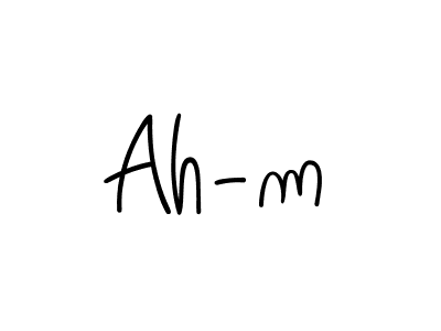 This is the best signature style for the Ah-m name. Also you like these signature font (Angelique-Rose-font-FFP). Mix name signature. Ah-m signature style 5 images and pictures png