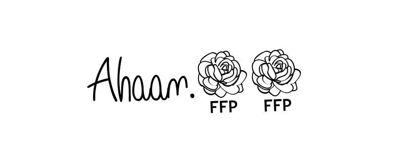 You should practise on your own different ways (Angelique-Rose-font-FFP) to write your name (Ahaan.29) in signature. don't let someone else do it for you. Ahaan.29 signature style 5 images and pictures png