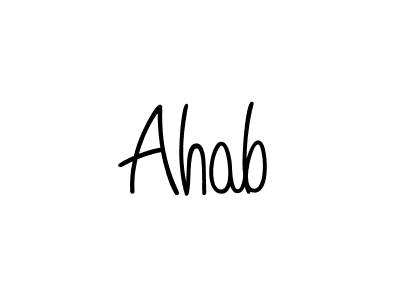 Make a beautiful signature design for name Ahab. Use this online signature maker to create a handwritten signature for free. Ahab signature style 5 images and pictures png