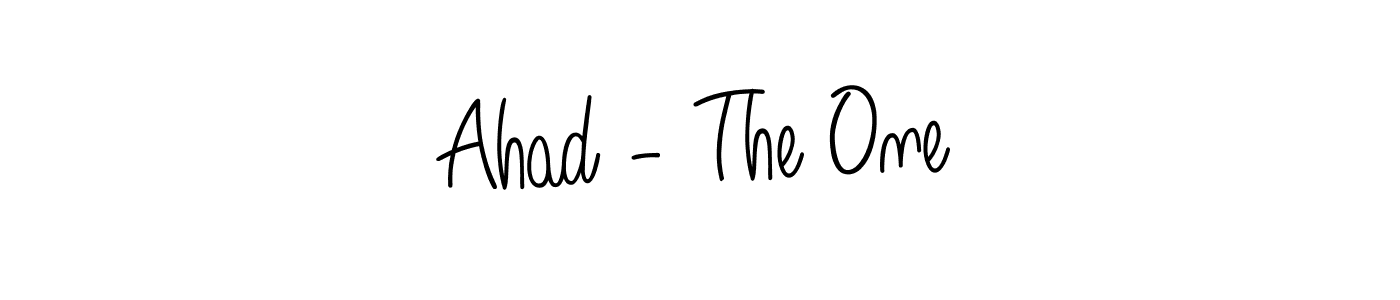 Once you've used our free online signature maker to create your best signature Angelique-Rose-font-FFP style, it's time to enjoy all of the benefits that Ahad - The One name signing documents. Ahad - The One signature style 5 images and pictures png