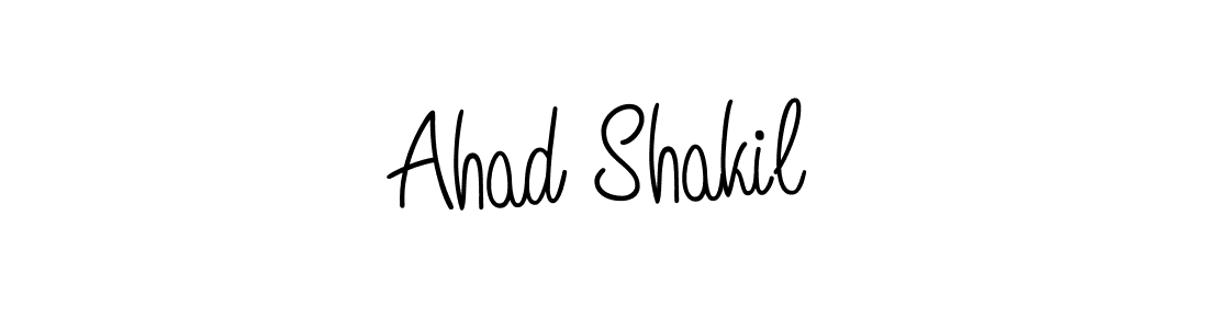 Make a short Ahad Shakil signature style. Manage your documents anywhere anytime using Angelique-Rose-font-FFP. Create and add eSignatures, submit forms, share and send files easily. Ahad Shakil signature style 5 images and pictures png