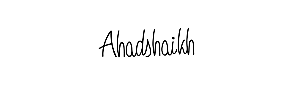 Check out images of Autograph of Ahadshaikh name. Actor Ahadshaikh Signature Style. Angelique-Rose-font-FFP is a professional sign style online. Ahadshaikh signature style 5 images and pictures png