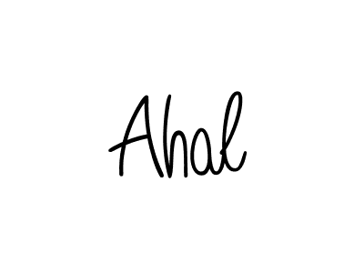 Once you've used our free online signature maker to create your best signature Angelique-Rose-font-FFP style, it's time to enjoy all of the benefits that Ahal name signing documents. Ahal signature style 5 images and pictures png