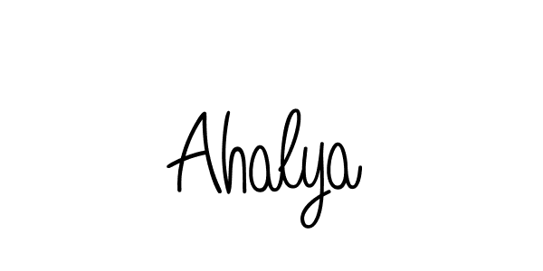 Best and Professional Signature Style for Ahalya. Angelique-Rose-font-FFP Best Signature Style Collection. Ahalya signature style 5 images and pictures png