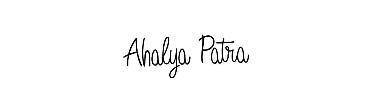 How to make Ahalya Patra signature? Angelique-Rose-font-FFP is a professional autograph style. Create handwritten signature for Ahalya Patra name. Ahalya Patra signature style 5 images and pictures png