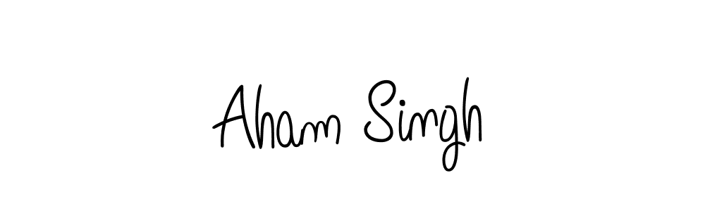 Here are the top 10 professional signature styles for the name Aham Singh. These are the best autograph styles you can use for your name. Aham Singh signature style 5 images and pictures png