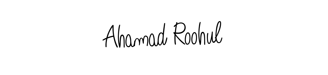 See photos of Ahamad Roohul official signature by Spectra . Check more albums & portfolios. Read reviews & check more about Angelique-Rose-font-FFP font. Ahamad Roohul signature style 5 images and pictures png