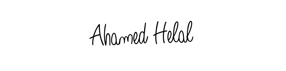 Angelique-Rose-font-FFP is a professional signature style that is perfect for those who want to add a touch of class to their signature. It is also a great choice for those who want to make their signature more unique. Get Ahamed Helal name to fancy signature for free. Ahamed Helal signature style 5 images and pictures png