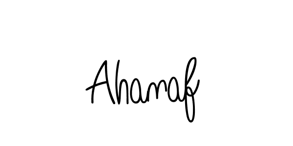 You can use this online signature creator to create a handwritten signature for the name Ahanaf. This is the best online autograph maker. Ahanaf signature style 5 images and pictures png