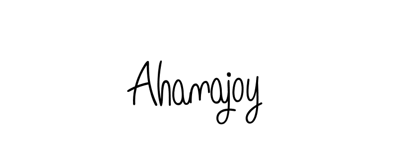 Make a beautiful signature design for name Ahanajoy. Use this online signature maker to create a handwritten signature for free. Ahanajoy signature style 5 images and pictures png