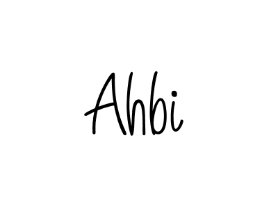 How to Draw Ahbi signature style? Angelique-Rose-font-FFP is a latest design signature styles for name Ahbi. Ahbi signature style 5 images and pictures png