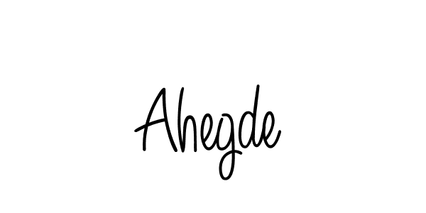 You can use this online signature creator to create a handwritten signature for the name Ahegde. This is the best online autograph maker. Ahegde signature style 5 images and pictures png