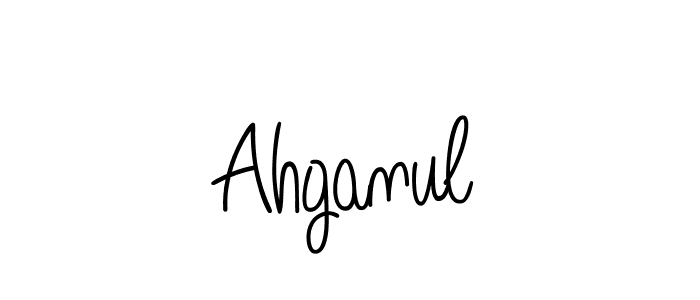 Here are the top 10 professional signature styles for the name Ahganul. These are the best autograph styles you can use for your name. Ahganul signature style 5 images and pictures png