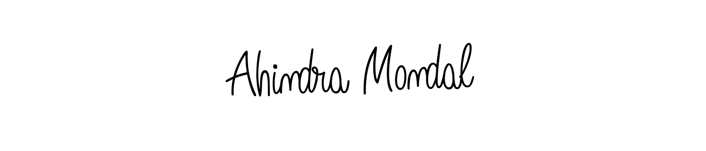 You can use this online signature creator to create a handwritten signature for the name Ahindra Mondal. This is the best online autograph maker. Ahindra Mondal signature style 5 images and pictures png