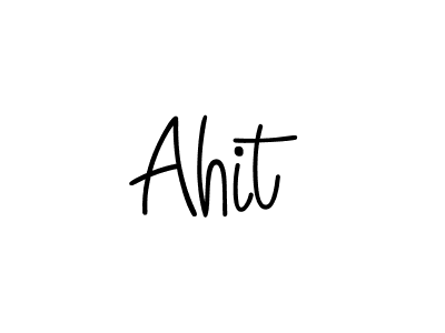 Ahit stylish signature style. Best Handwritten Sign (Angelique-Rose-font-FFP) for my name. Handwritten Signature Collection Ideas for my name Ahit. Ahit signature style 5 images and pictures png