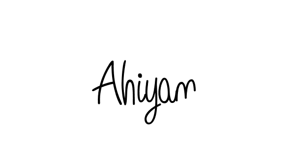 Create a beautiful signature design for name Ahiyan. With this signature (Angelique-Rose-font-FFP) fonts, you can make a handwritten signature for free. Ahiyan signature style 5 images and pictures png