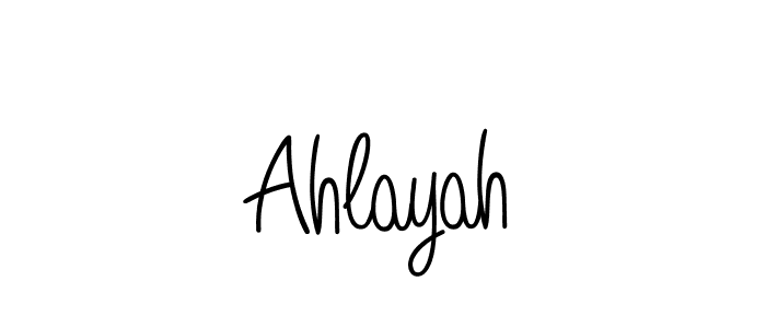 Create a beautiful signature design for name Ahlayah. With this signature (Angelique-Rose-font-FFP) fonts, you can make a handwritten signature for free. Ahlayah signature style 5 images and pictures png