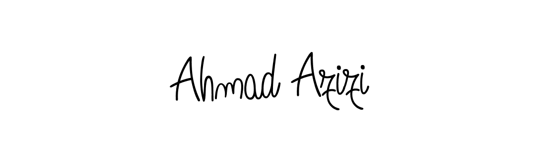 Best and Professional Signature Style for Ahmad Azizi. Angelique-Rose-font-FFP Best Signature Style Collection. Ahmad Azizi signature style 5 images and pictures png