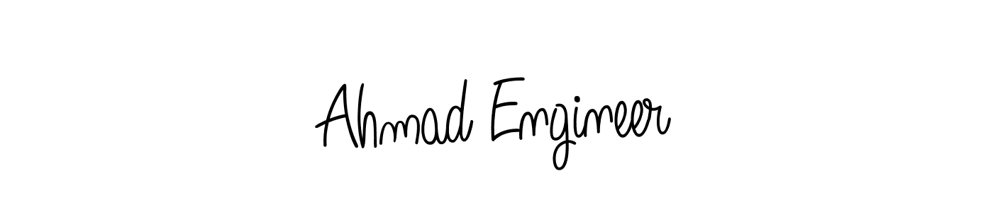 How to make Ahmad Engineer signature? Angelique-Rose-font-FFP is a professional autograph style. Create handwritten signature for Ahmad Engineer name. Ahmad Engineer signature style 5 images and pictures png