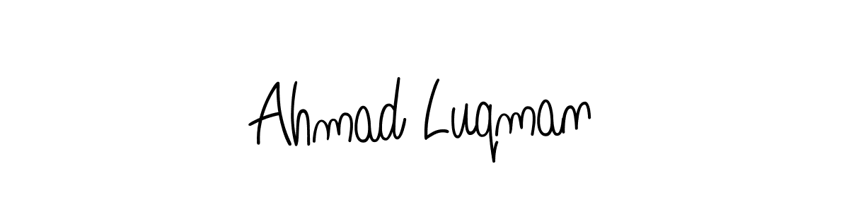 It looks lik you need a new signature style for name Ahmad Luqman. Design unique handwritten (Angelique-Rose-font-FFP) signature with our free signature maker in just a few clicks. Ahmad Luqman signature style 5 images and pictures png