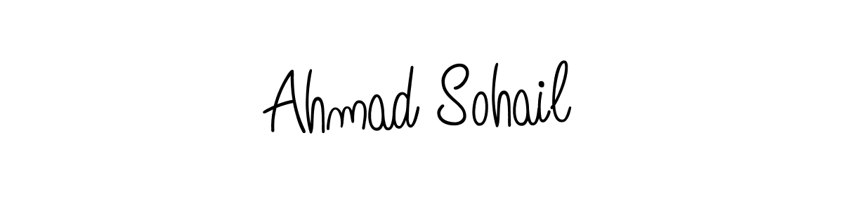 Once you've used our free online signature maker to create your best signature Angelique-Rose-font-FFP style, it's time to enjoy all of the benefits that Ahmad Sohail name signing documents. Ahmad Sohail signature style 5 images and pictures png