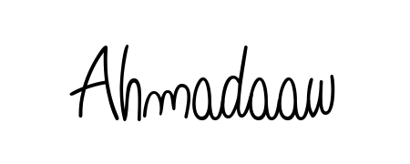 How to make Ahmadaaw name signature. Use Angelique-Rose-font-FFP style for creating short signs online. This is the latest handwritten sign. Ahmadaaw signature style 5 images and pictures png