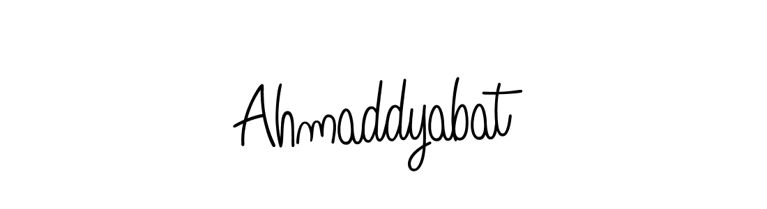 Make a short Ahmaddyabat signature style. Manage your documents anywhere anytime using Angelique-Rose-font-FFP. Create and add eSignatures, submit forms, share and send files easily. Ahmaddyabat signature style 5 images and pictures png