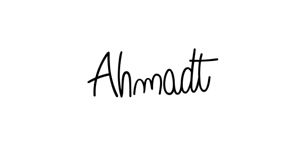 How to Draw Ahmadt signature style? Angelique-Rose-font-FFP is a latest design signature styles for name Ahmadt. Ahmadt signature style 5 images and pictures png