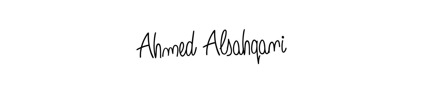 Design your own signature with our free online signature maker. With this signature software, you can create a handwritten (Angelique-Rose-font-FFP) signature for name Ahmed Alsahqani. Ahmed Alsahqani signature style 5 images and pictures png