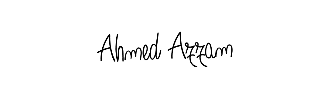 Ahmed Azzam stylish signature style. Best Handwritten Sign (Angelique-Rose-font-FFP) for my name. Handwritten Signature Collection Ideas for my name Ahmed Azzam. Ahmed Azzam signature style 5 images and pictures png